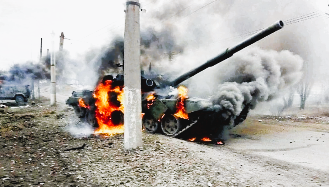 Putin muss Elite-Panzertruppe zurückrufen - sie sollten Moskau verteidigen! Das ist der Grund