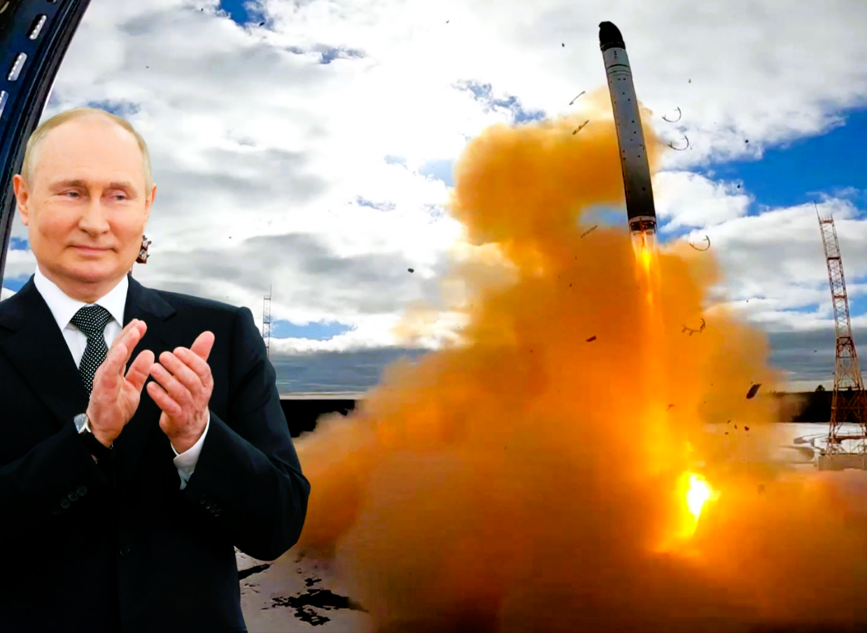 Putin bombardiert Supermarkt! 14 Zivilisten sterben im Raketenhagel - Gnadenlose Rache von Wladimir Putin