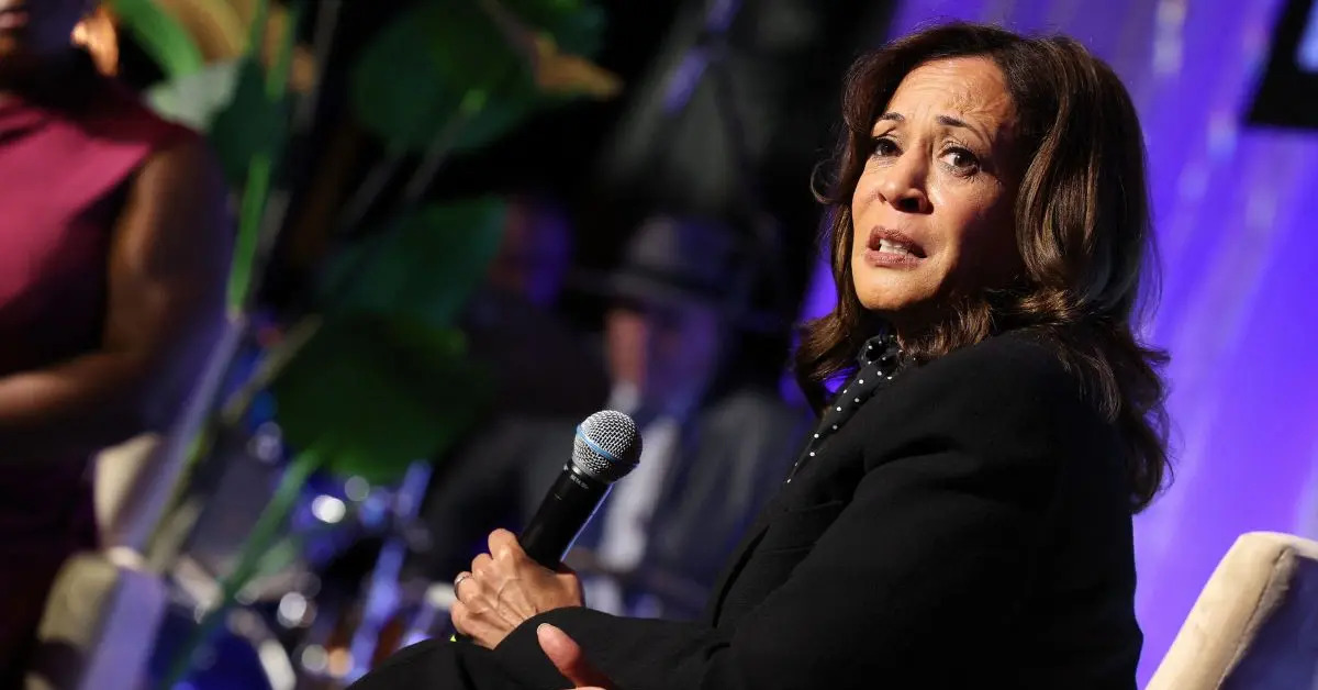 Saxophonist Nods Off During Kamala Harris' Fiery Award Speech — Watch the Viral Moment