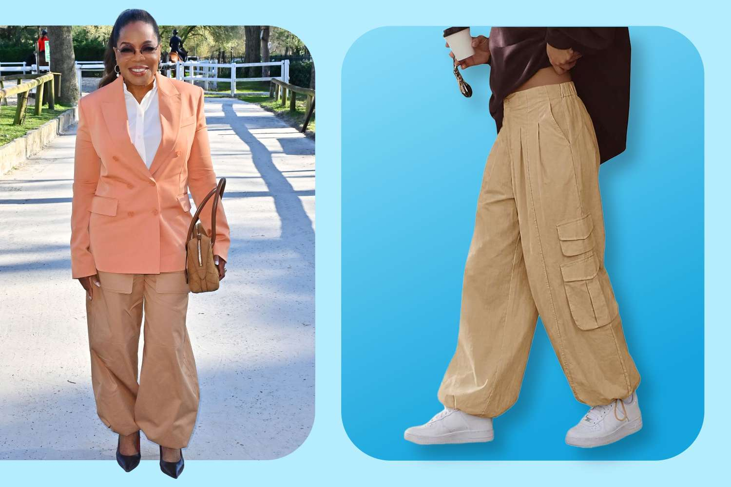 Oprah's Paris Pants Secret: Why Cargo Trousers Are This Spring's Must-Have