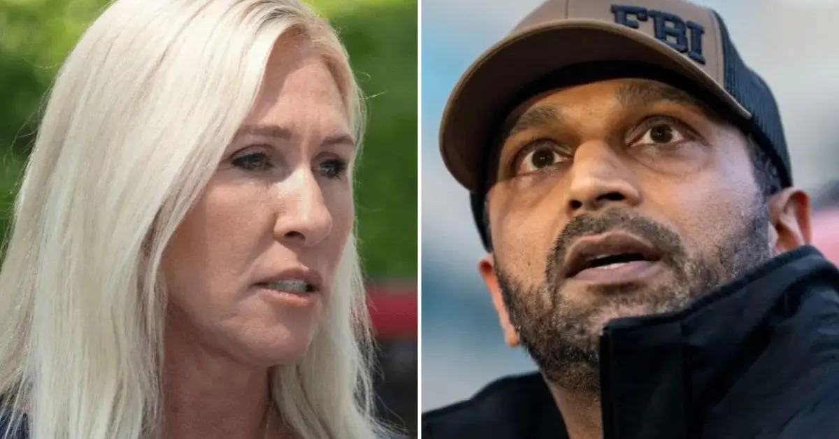 Marjorie Taylor Greene Jabs at FBI's Kash Patel — Says White House Ignored Her After Break With Trump