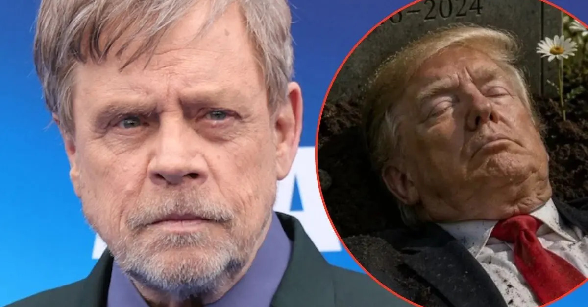 Mark Hamill Draws Backlash After Posting AI Image of Trump in Grave