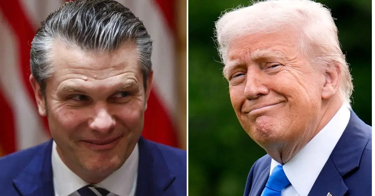 Trump Praises Pete Hegseth for Standing on Table During White House Dinner — Critics React