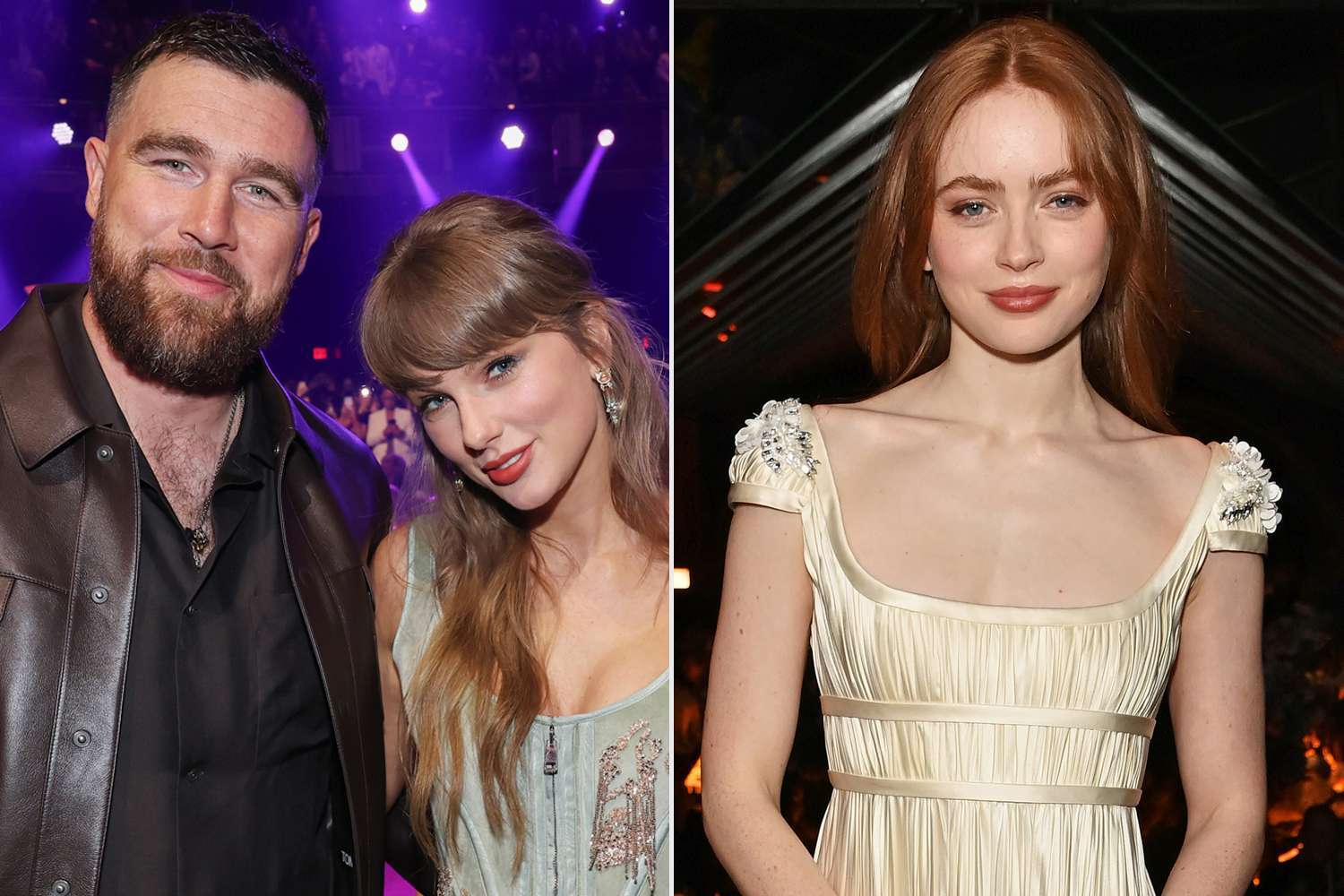 Taylor Swift & Travis Kelce Stand Up for Sadie Sink in London — What They Were Spotted Doing Next