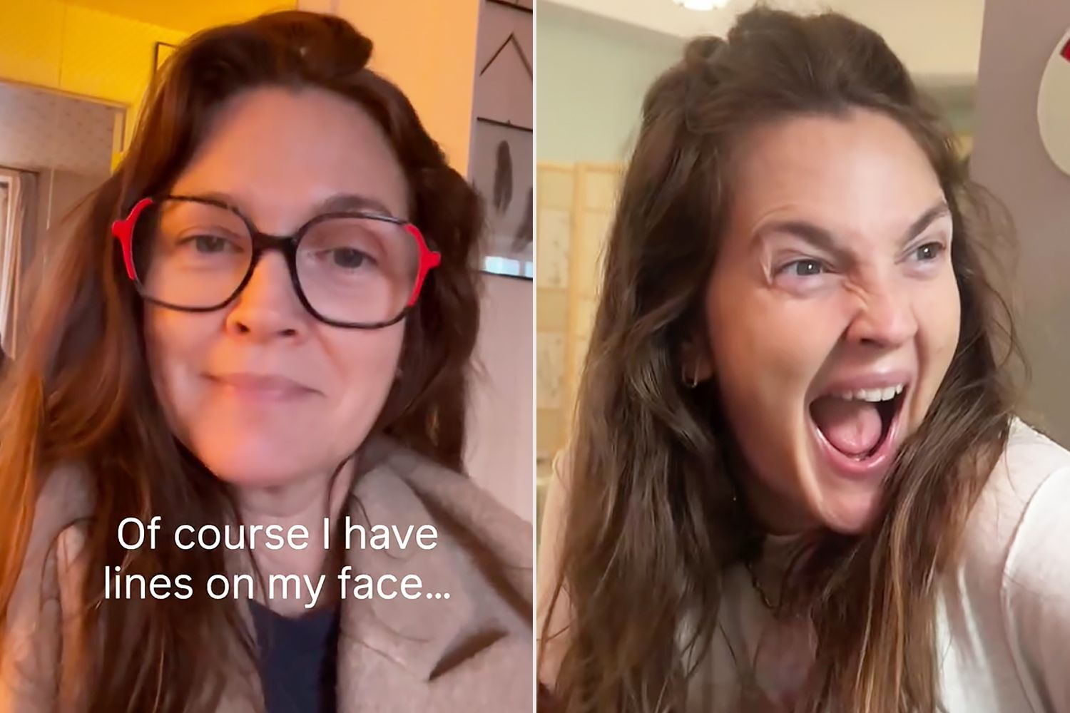 Drew Barrymore Proudly Shows Her ‘Lines’ in Heartfelt Instagram Moment — Fans React