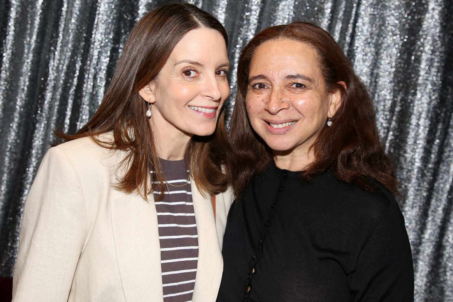 Tina Fey Surprises Maya Rudolph Backstage — SNL Friends Reunite at Oh, Mary!