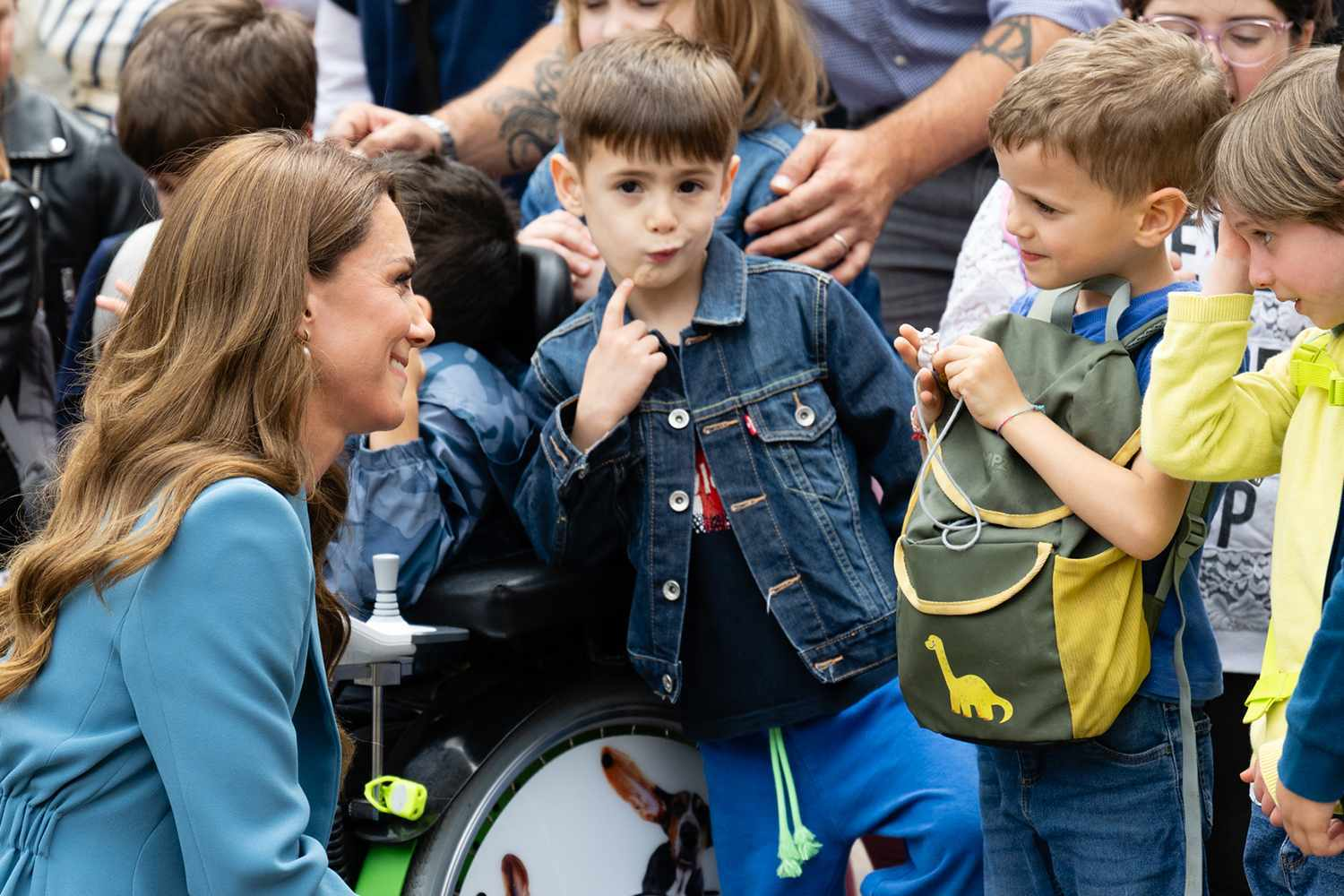 Cheeky Italian Boy Steals the Spotlight as Kate Middleton Charms Reggio Emilia
