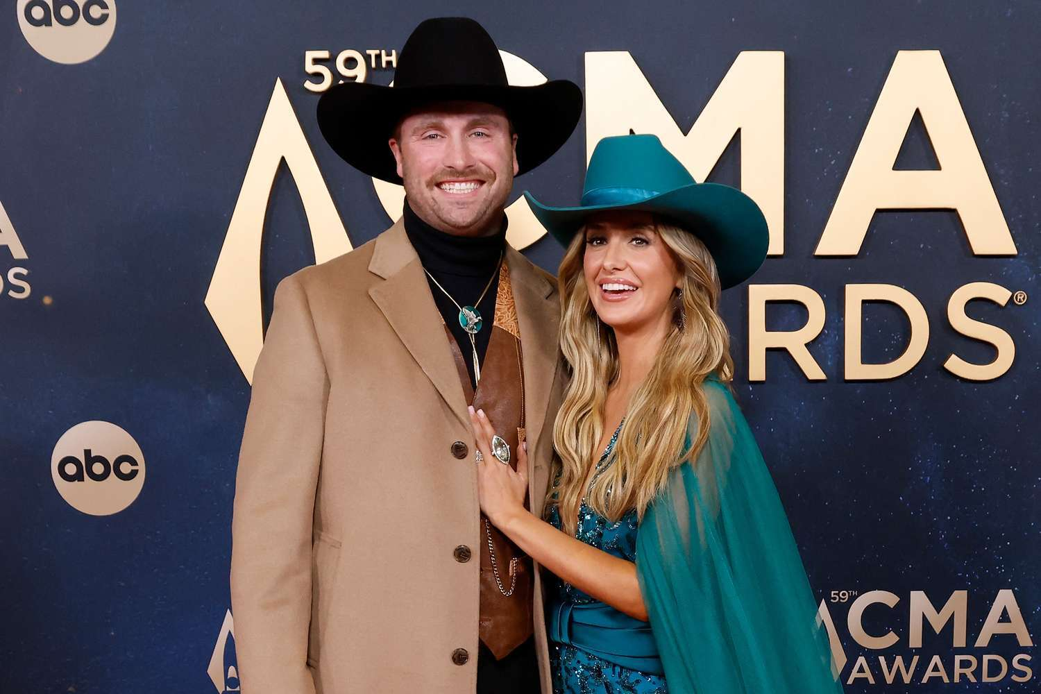 Inside Lainey Wilson's Waterfall Wedding: Cherry Blossoms, Cowboy Hats and a Cave Reception