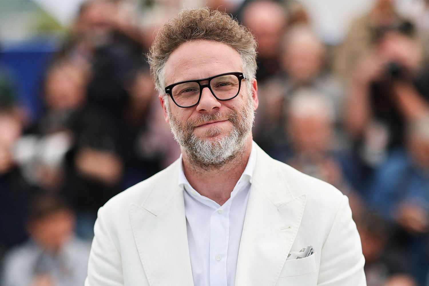Seth Rogen Breaks Down at Cannes Premiere of Emotional New Film Tangles