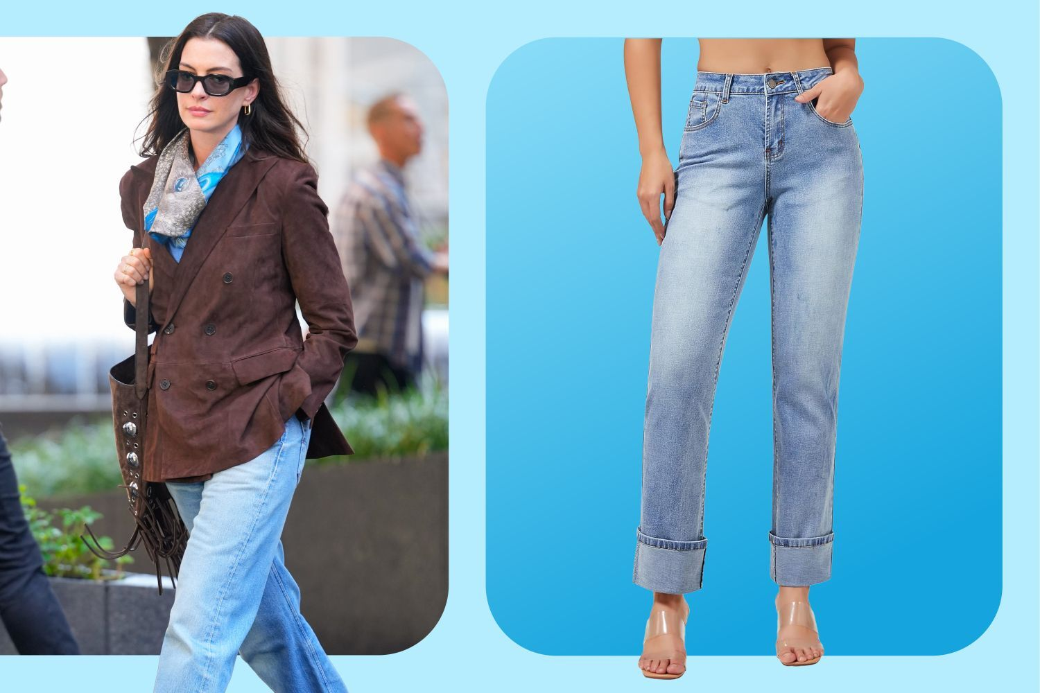Anne Hathaway’s Cuffed Jeans in The Devil Wears Prada 2 Are Surprisingly Copyable — From $26