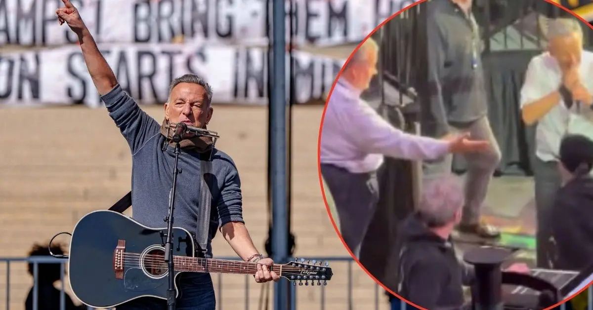 Bruce Springsteen Appears to Snub Chris Christie — Viral Concert Clip Sparks Debate