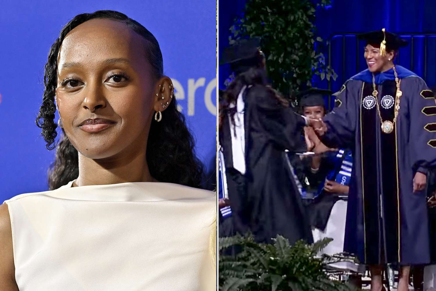 Zahara Drops 'Pitt' at Spelman Graduation — Why She Walked Onstage as 'Jolie'
