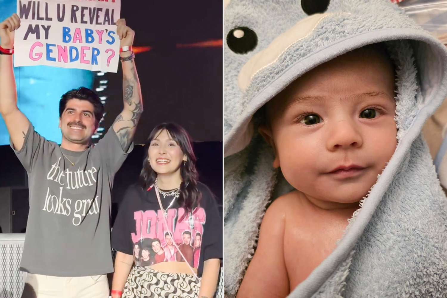 They Turned a Jonas Brothers Concert into a Baby Reveal — and Named Him After Joe