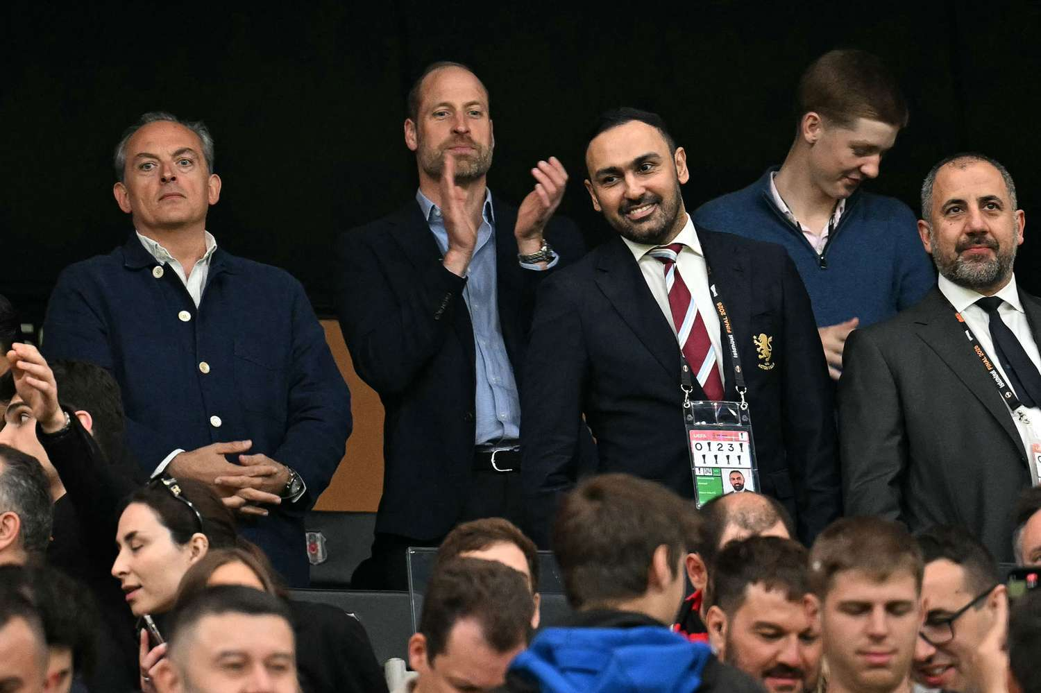 Prince William Flies to Istanbul to Back Aston Villa — Kids Stay Up to Watch