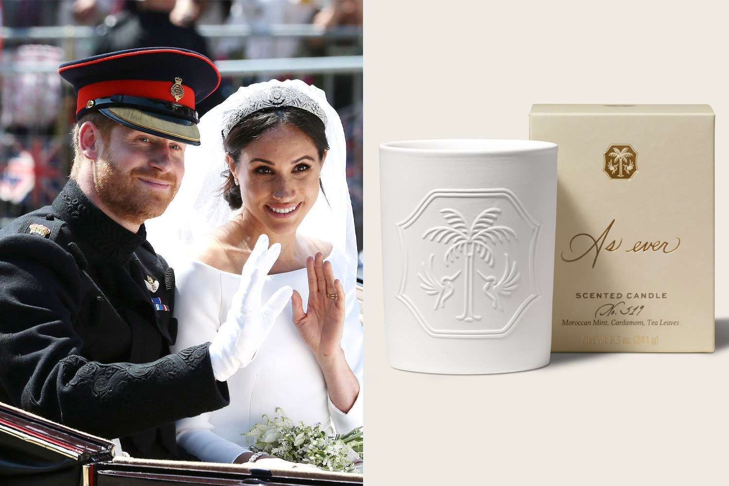 Meghan Lights Wedding-Inspired Candle as She Celebrates 8th Anniversary with Harry and Kids