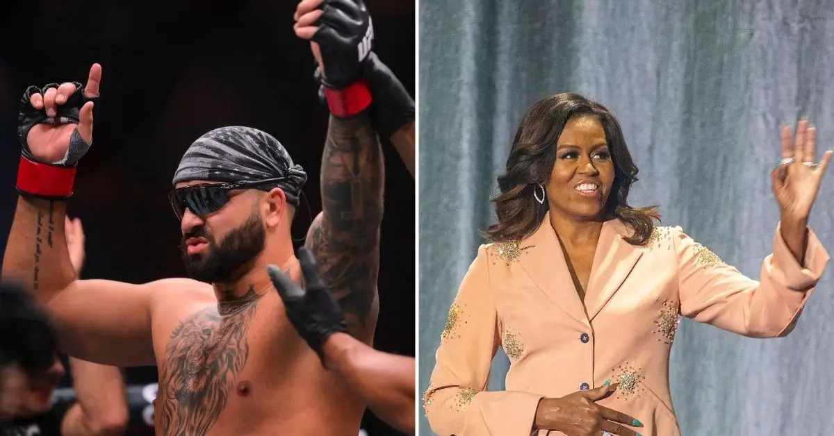 UFC Fighter Sparks Outrage at White House After Michelle Obama Dig