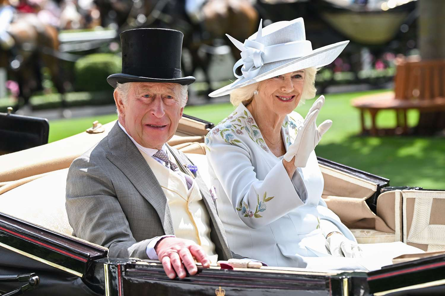 Royal Ascot Surprise: King Charles and Queen Camilla Lead a Star-Studded Procession — See Who Rode With Them