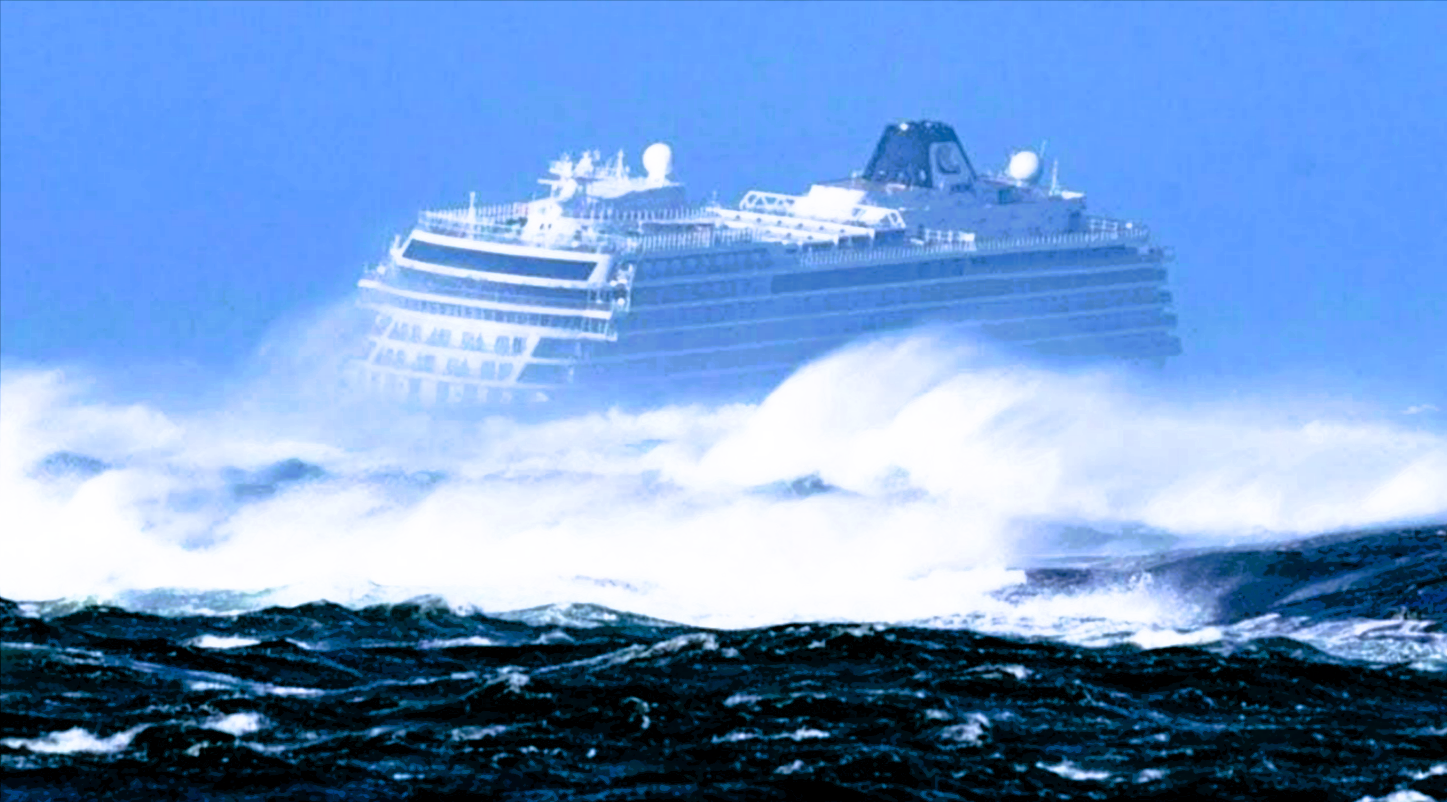 Eilmeldung! Seenot: Kreuzfahrtschiff gerät in Schieflage: Passagier vor Evakuierung?